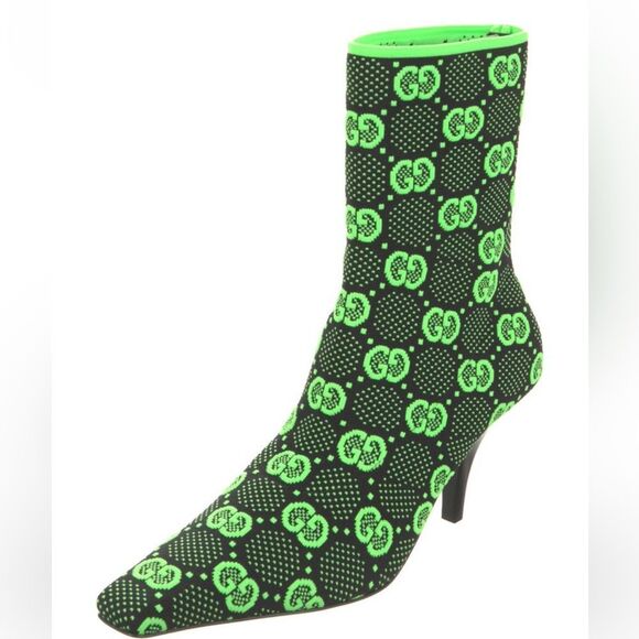 Gucci Printed Sock Booties - Picture 2 of 5